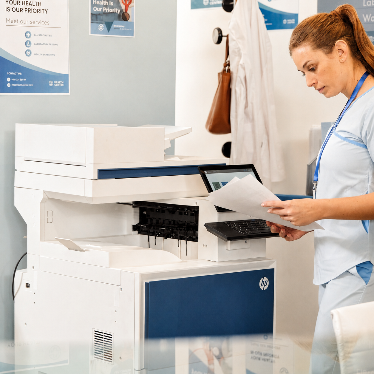HP Color LaserJet Managed MFP E786dn Printer Series
